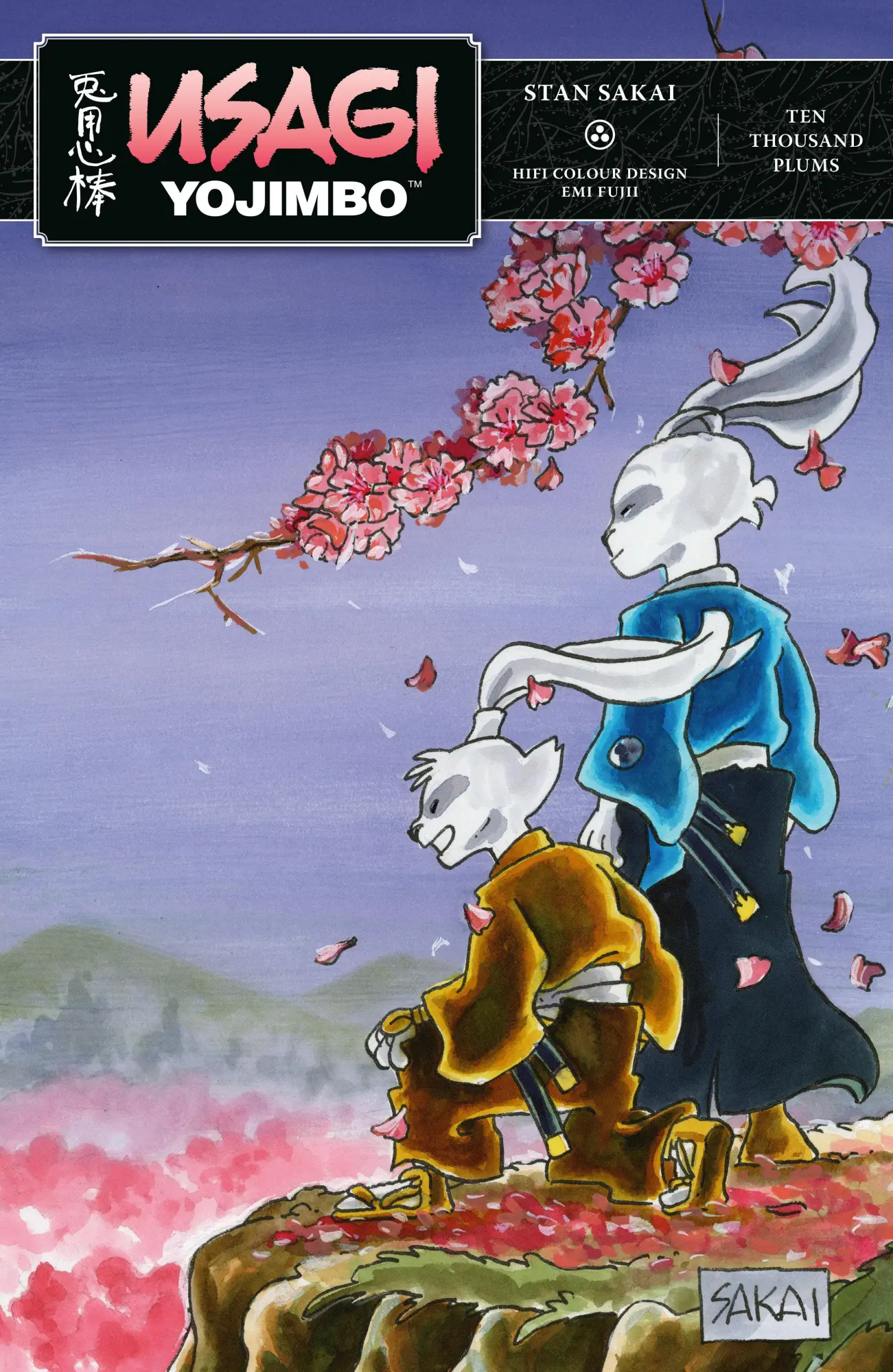 Cover: 9781506750699 | Usagi Yojimbo Volume 41: Ten Thousand Plums Limited Edition | Buch