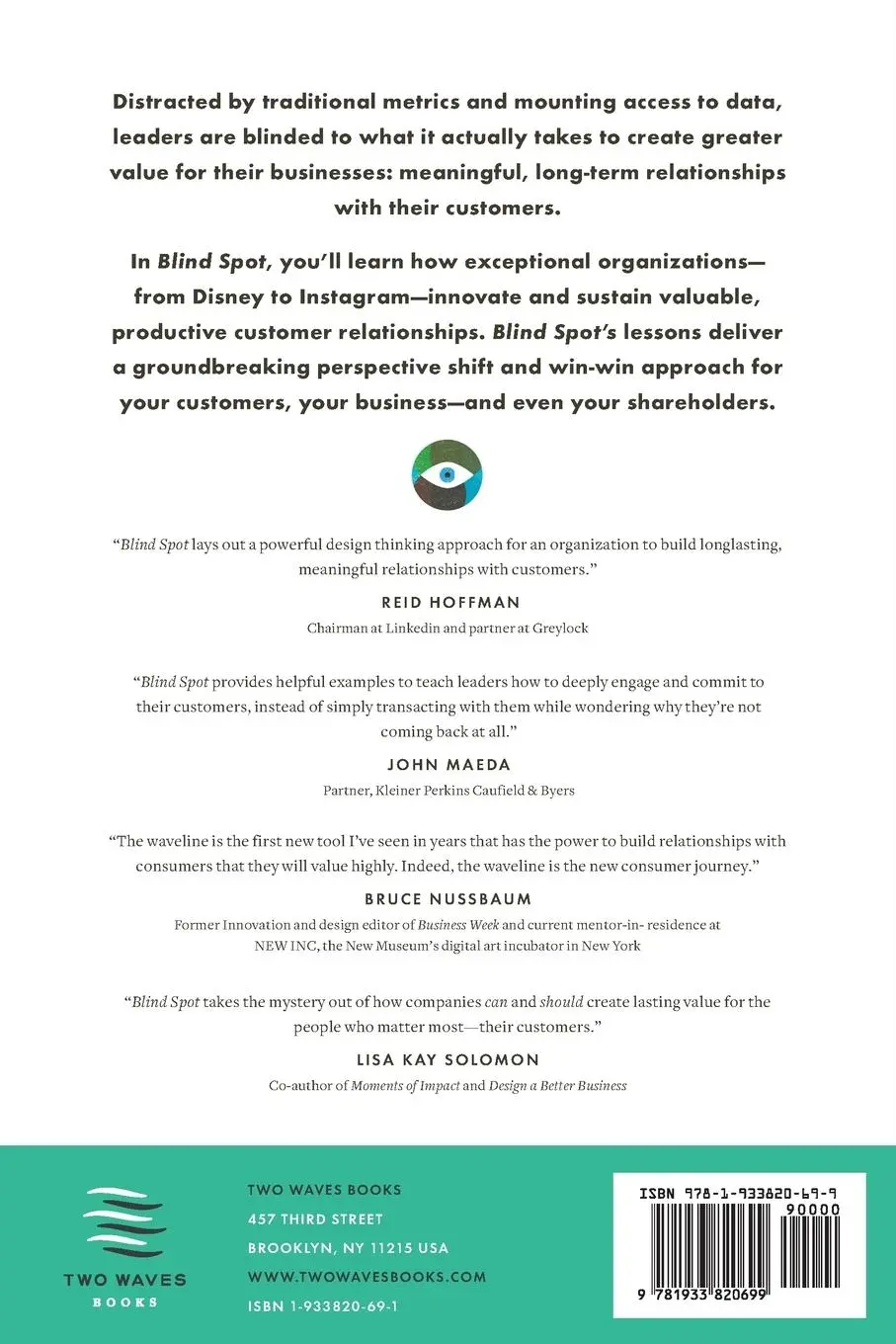 Rückseite: 9781933820699 | Blind Spot | Illuminating the Hidden Value In Business | Taschenbuch