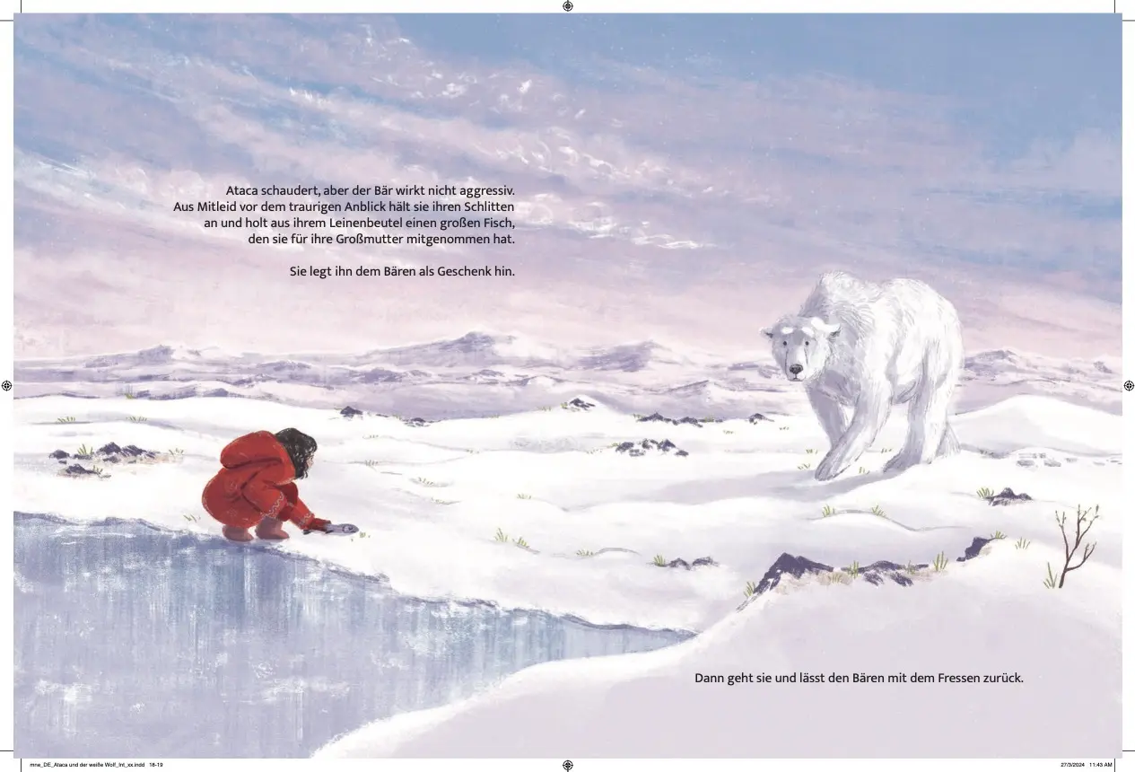 Bild: 9783039340699 | Ataca und der weiße Wolf | Olivier Dupin | Buch | 32 S. | Deutsch