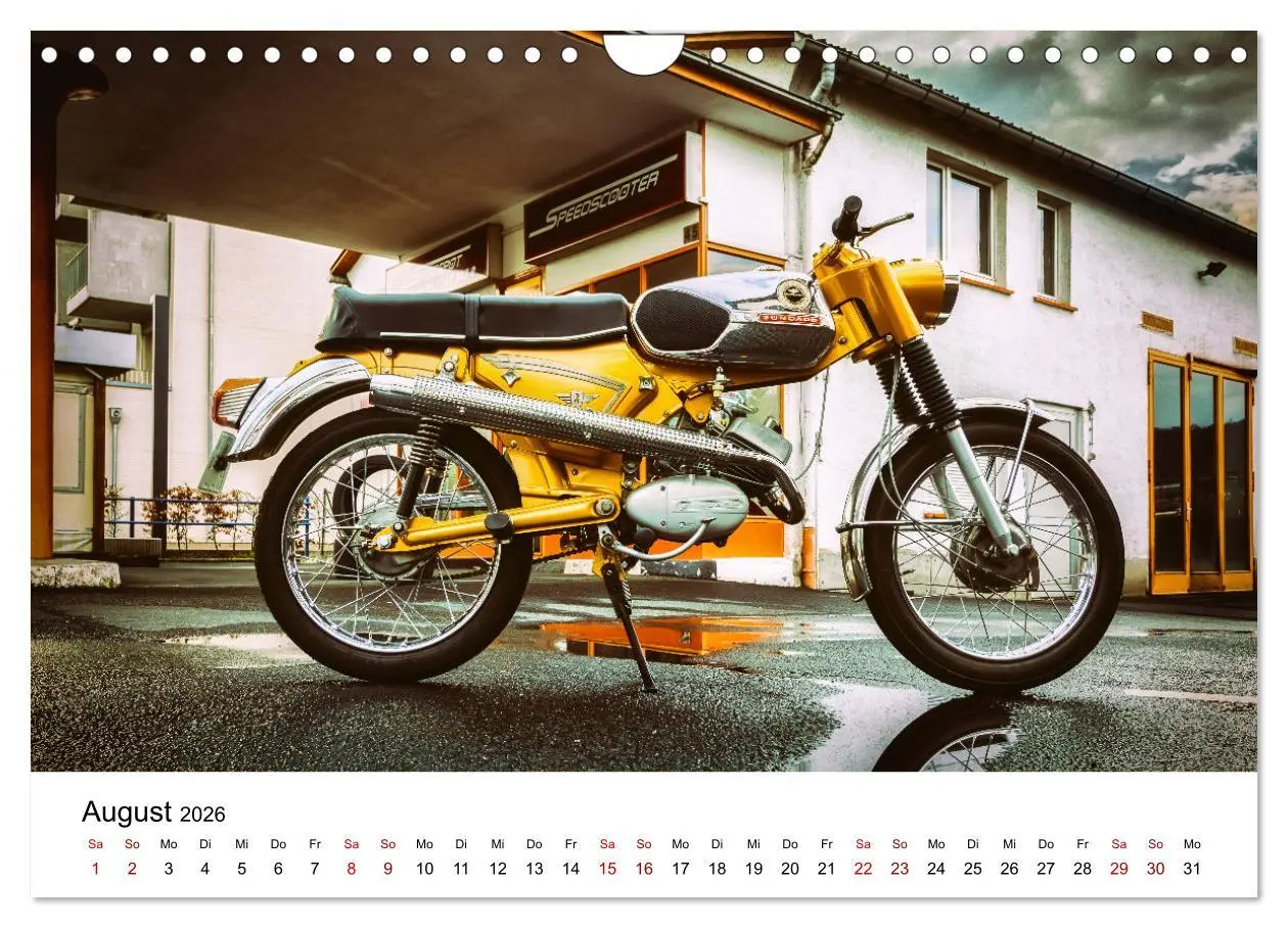 Bild: 9783457290699 | Zündapp-Träume (Wandkalender 2026 DIN A4 quer), CALVENDO...