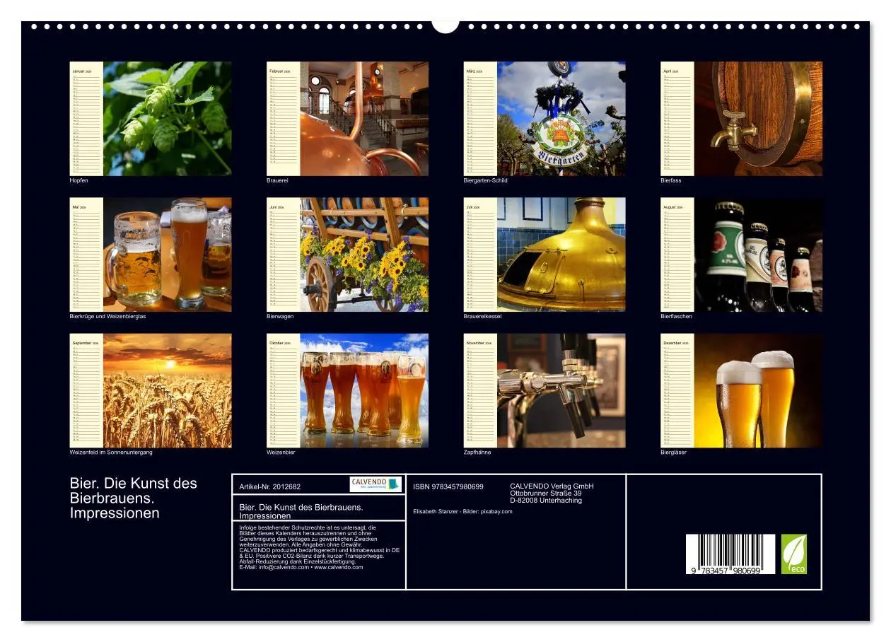 Bild: 9783457980699 | Bier. Die Kunst des Bierbrauens. Impressionen (hochwertiger Premium...