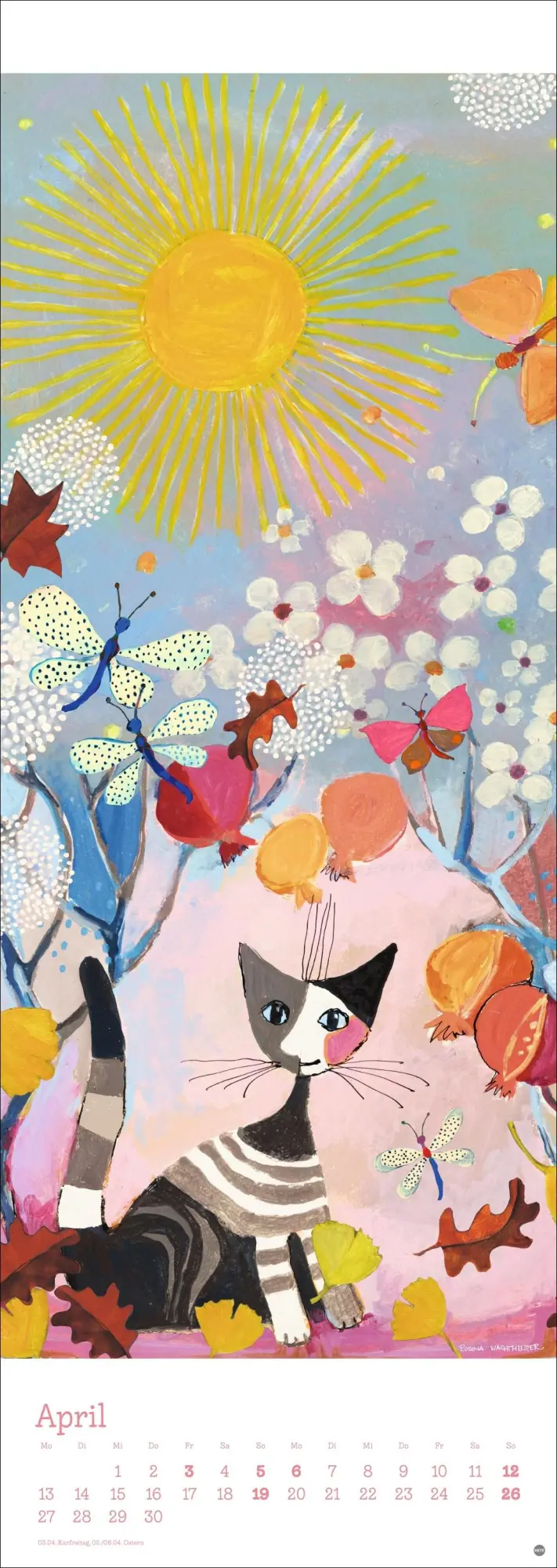 Bild: 9783756410699 | Rosina Wachtmeister Vertical Kalender 2026 | Rosina Wachtmeister