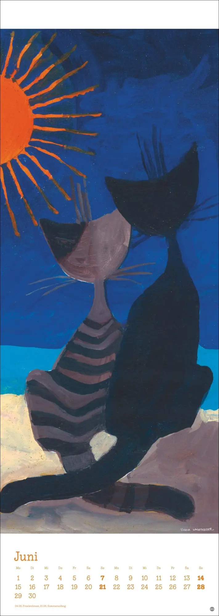Bild: 9783756410699 | Rosina Wachtmeister Vertical Kalender 2026 | Rosina Wachtmeister