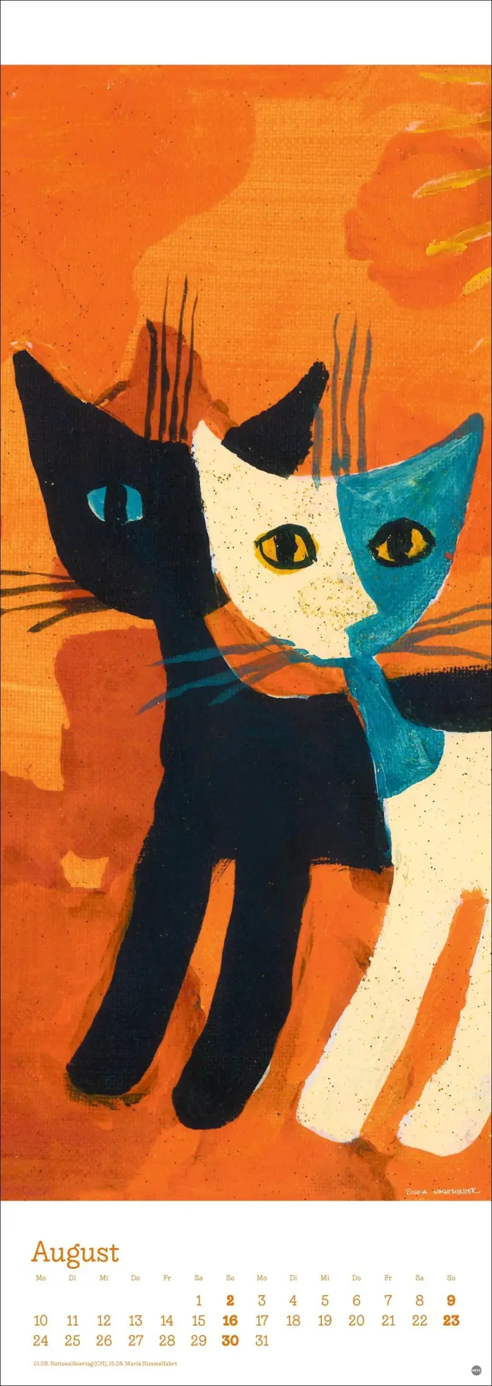 Bild: 9783756410699 | Rosina Wachtmeister Vertical Kalender 2026 | Rosina Wachtmeister