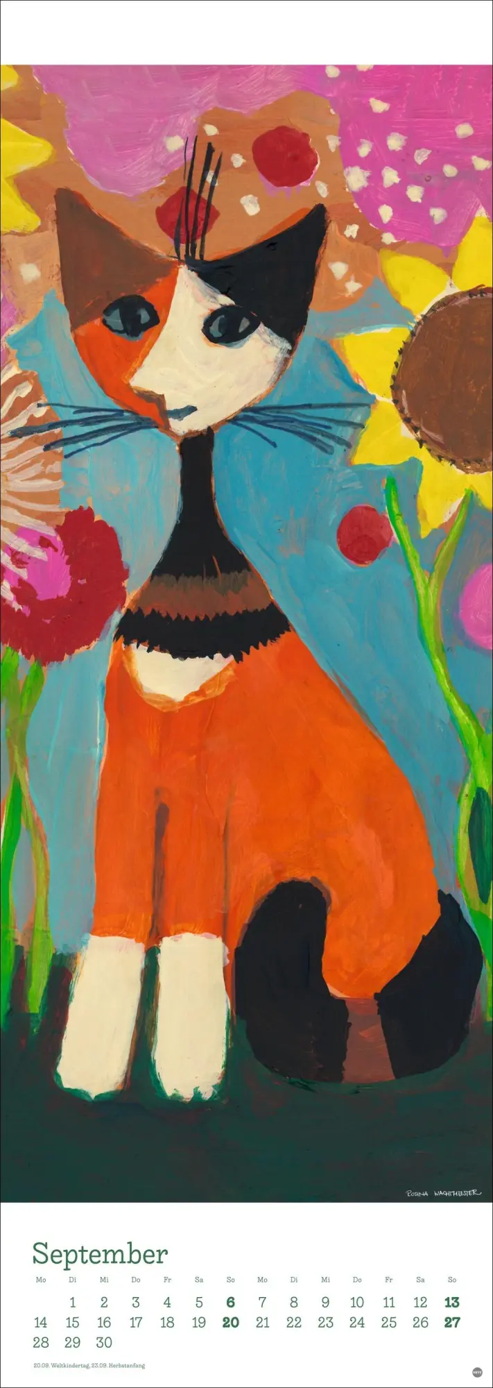 Bild: 9783756410699 | Rosina Wachtmeister Vertical Kalender 2026 | Rosina Wachtmeister