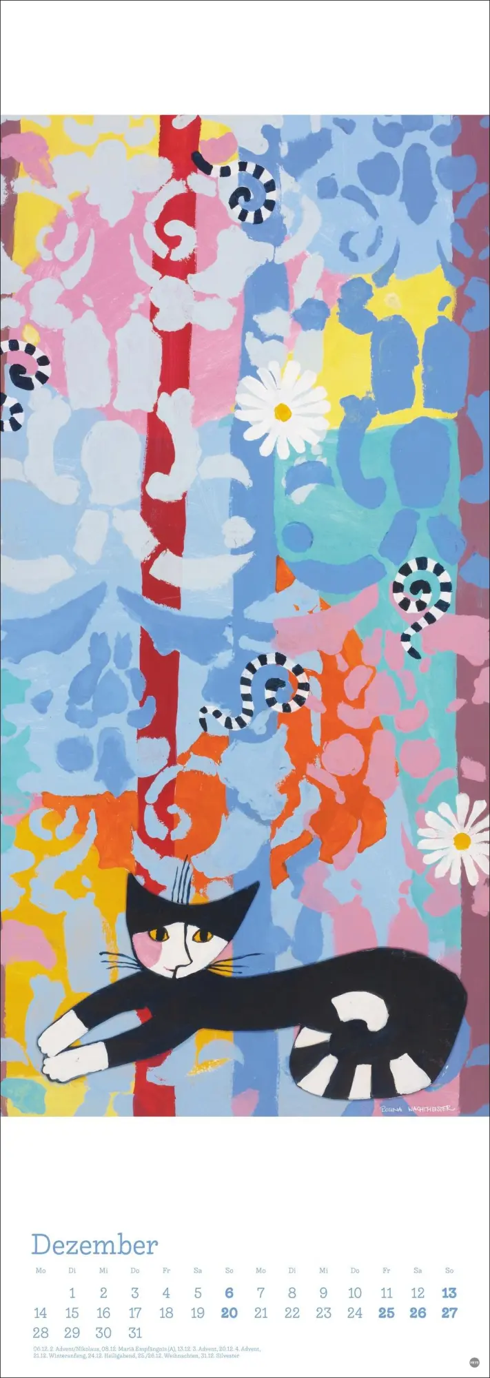 Bild: 9783756410699 | Rosina Wachtmeister Vertical Kalender 2026 | Rosina Wachtmeister
