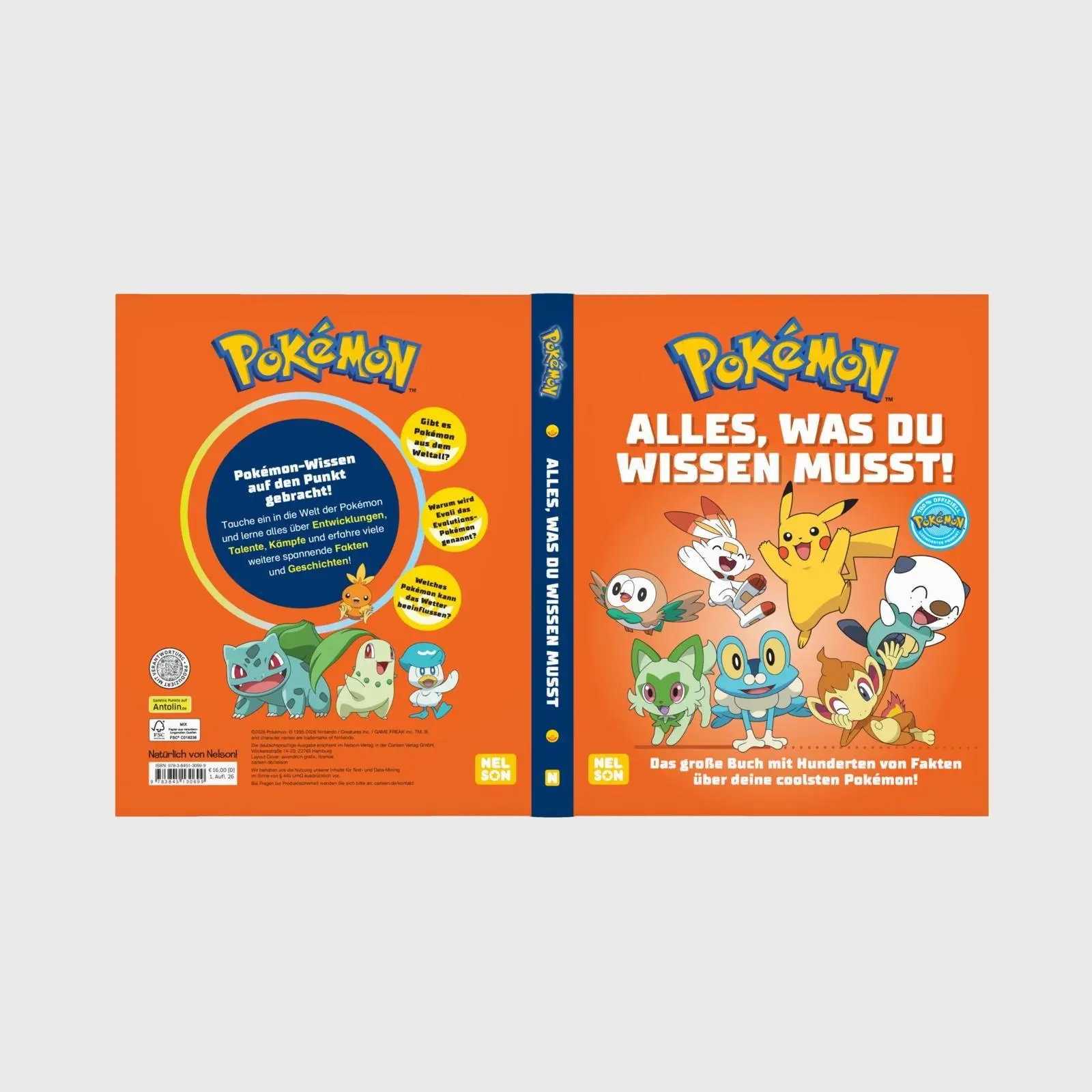 Bild: 9783845130699 | Pokémon Handbuch: Pokémon: Alles, was du wissen musst | Buch | 176 S.