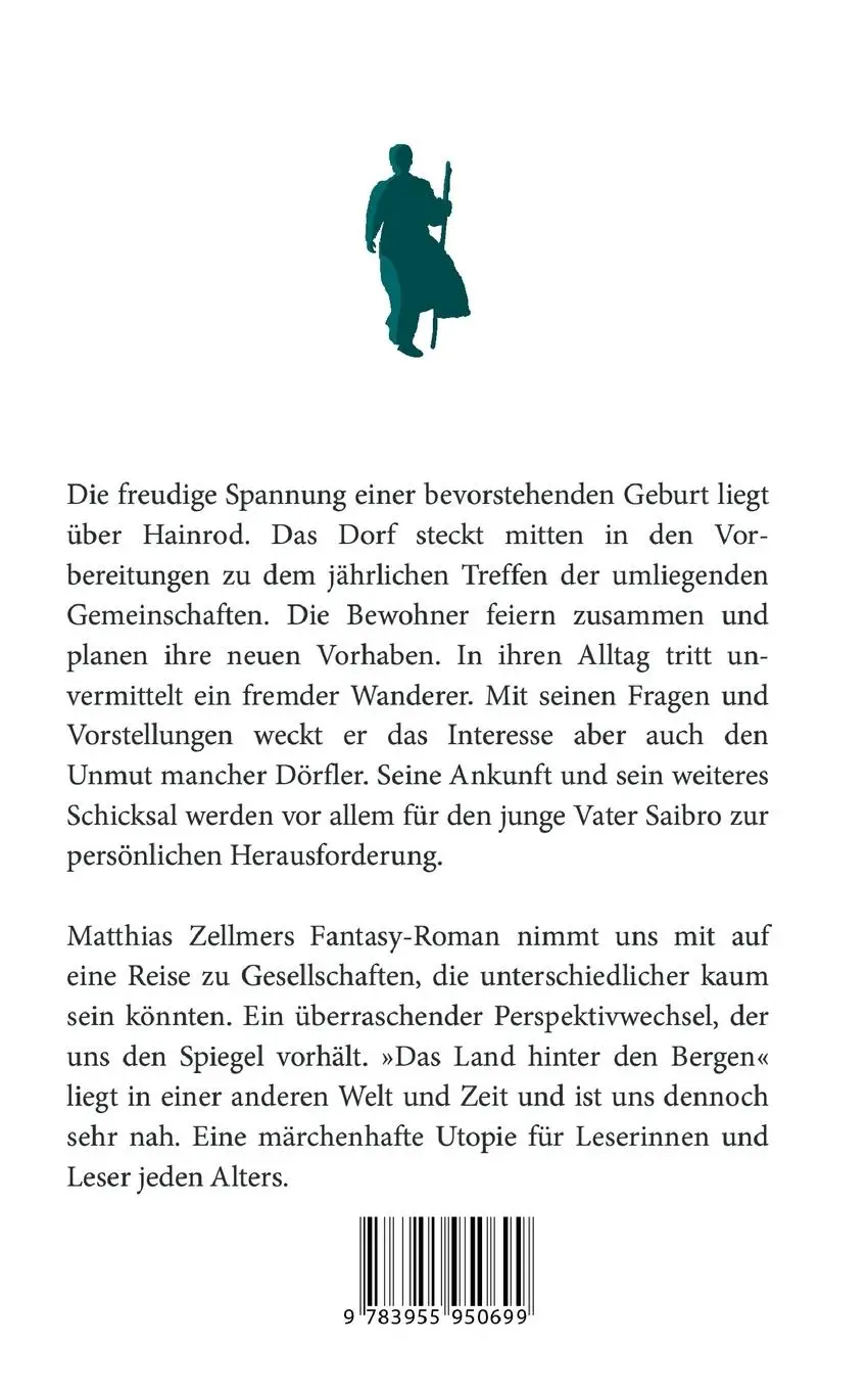 Rückseite: 9783955950699 | Das Land hinter den Bergen | Matthias Zellmer | Taschenbuch | 488 S.