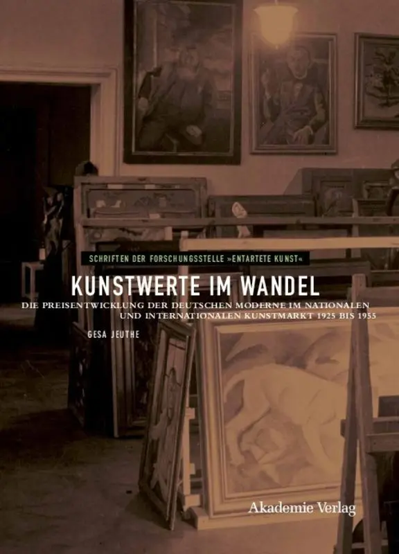 Cover: 9783050050799 | Kunstwerte im Wandel | Gesa Jeuthe | Buch | XIII | Deutsch | 2011