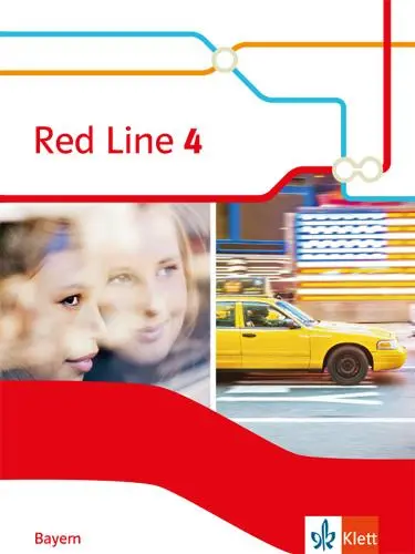 Cover: 9783125460799 | Red Line 4. Ausgabe Bayern. Schulbuch Klasse 8 | Frank Haß | Buch