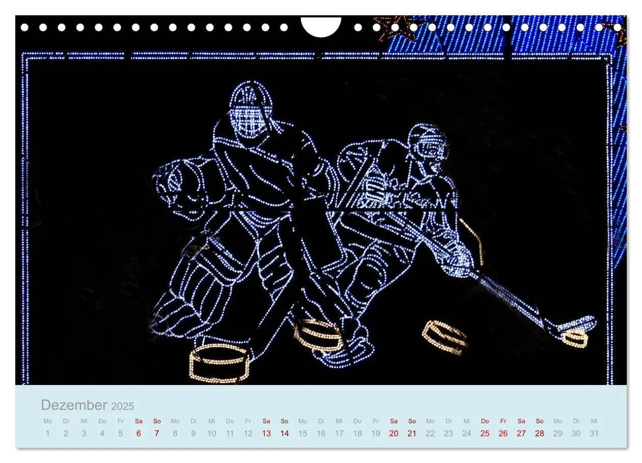 Bild: 9783435330799 | Eishockey! Schneller, härter, das Powergame! (Wandkalender 2025 DIN...