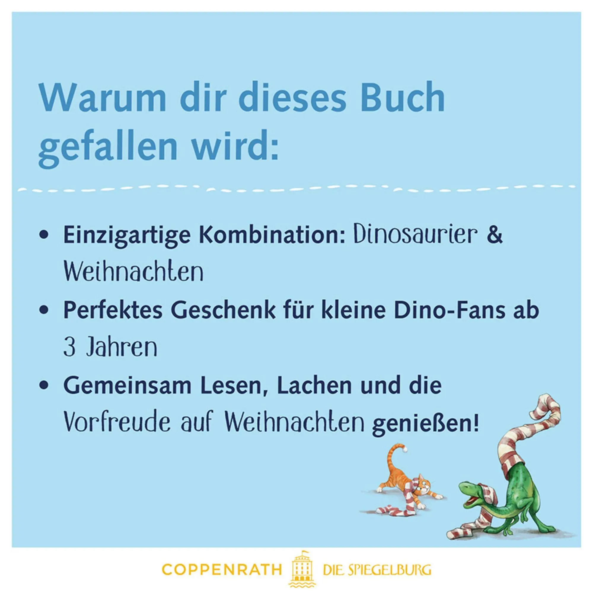 Bild: 9783649650799 | Dinosaurier feiern Weihnachten (Bd. 6) | Dominik Hochwald (u. a.)