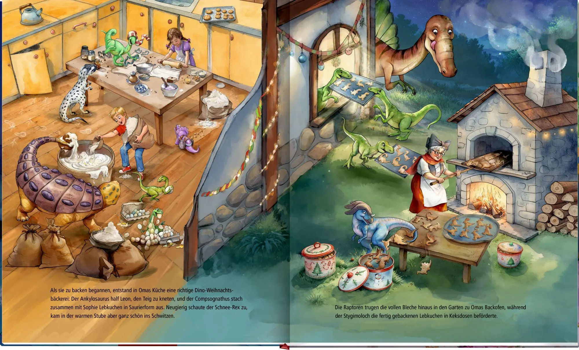 Bild: 9783649650799 | Dinosaurier feiern Weihnachten (Bd. 6) | Dominik Hochwald (u. a.)