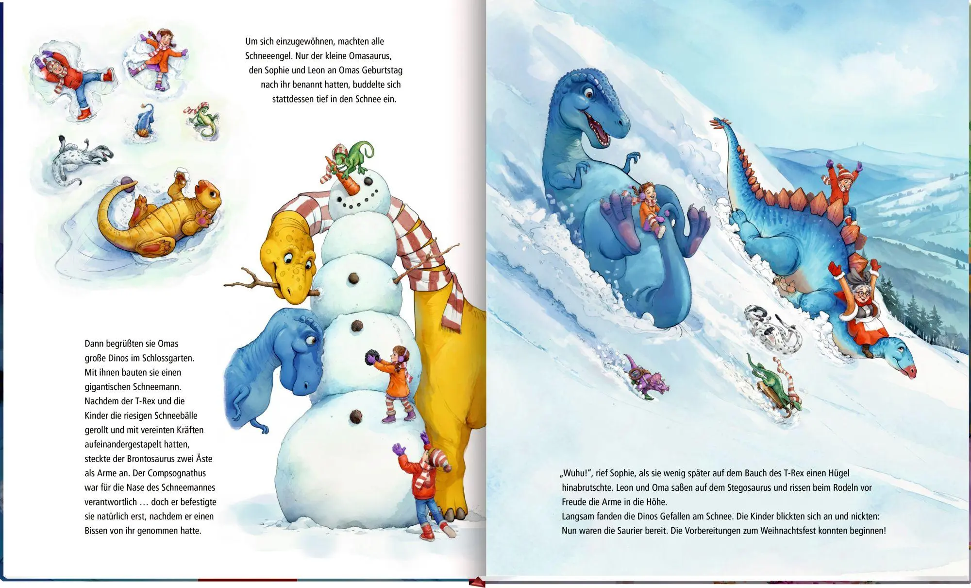 Bild: 9783649650799 | Dinosaurier feiern Weihnachten (Bd. 6) | Dominik Hochwald (u. a.)