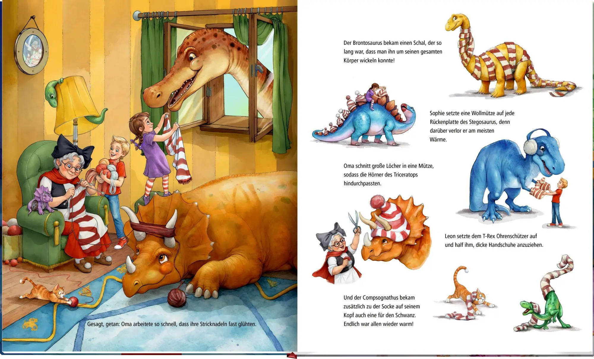 Bild: 9783649650799 | Dinosaurier feiern Weihnachten (Bd. 6) | Dominik Hochwald (u. a.)