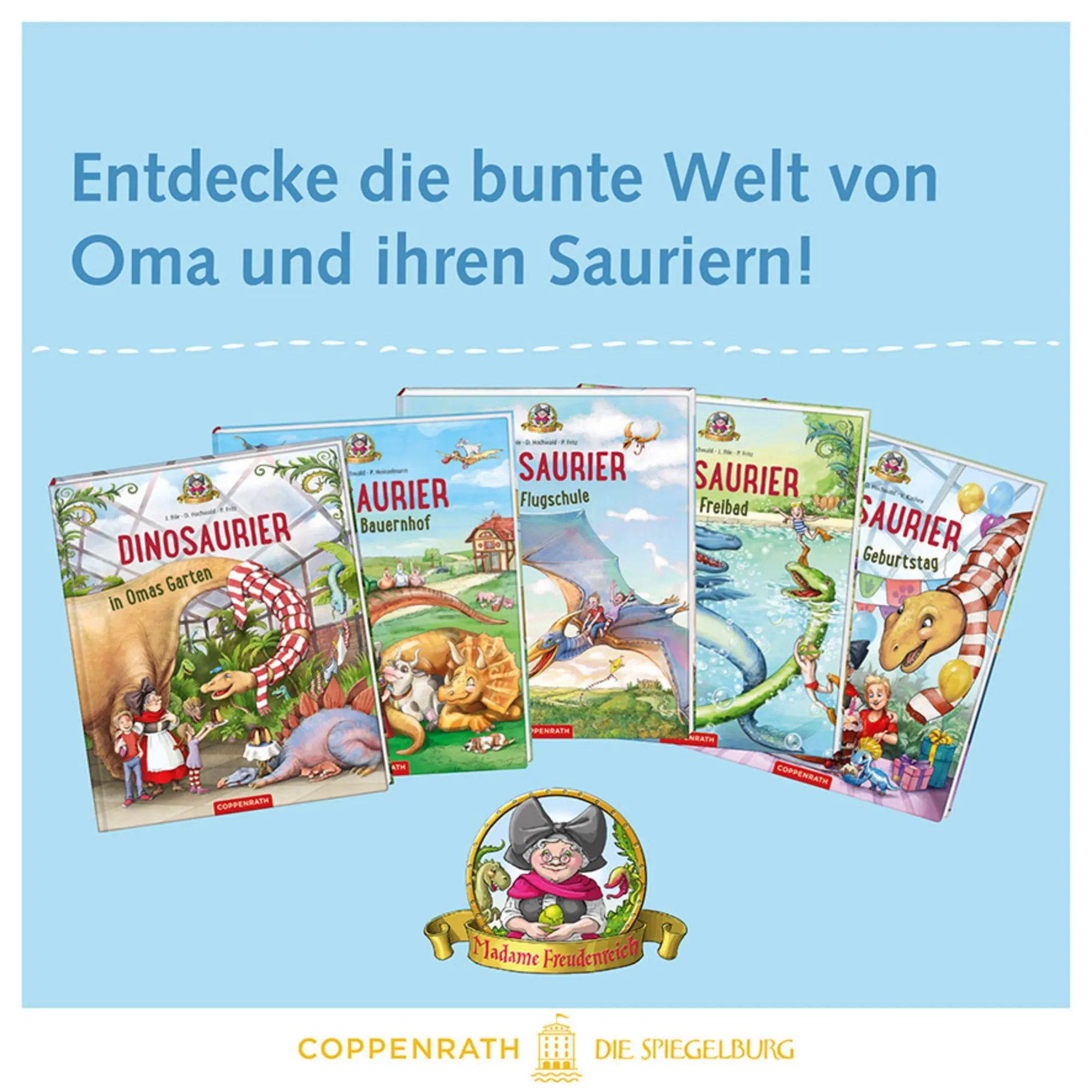Bild: 9783649650799 | Dinosaurier feiern Weihnachten (Bd. 6) | Dominik Hochwald (u. a.)