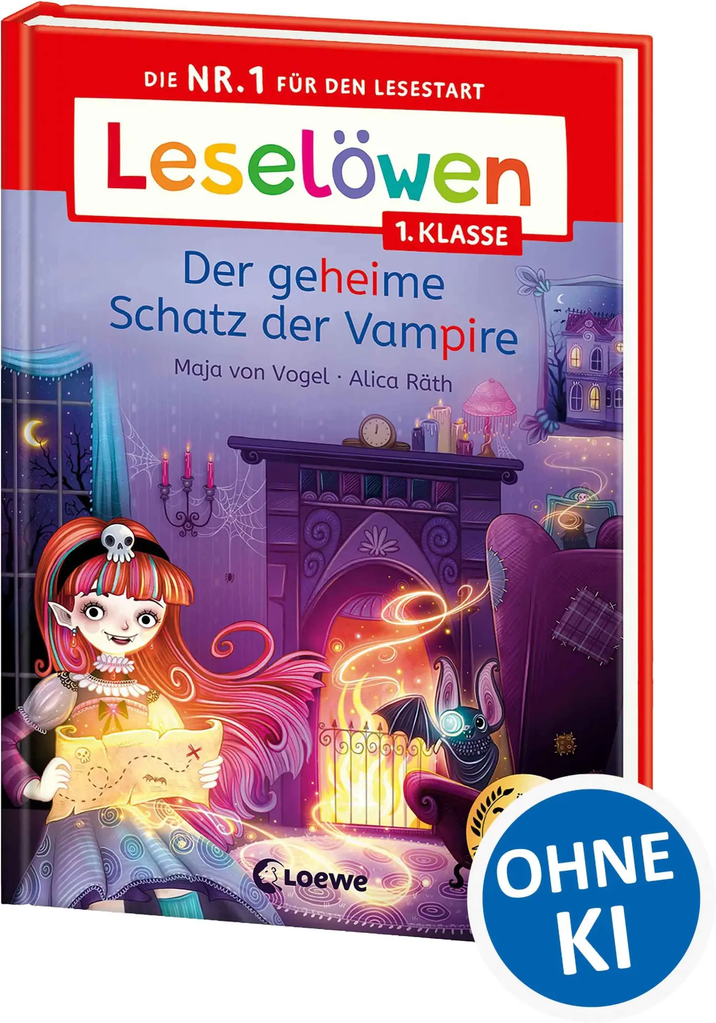 Cover: 9783743220799 | Leselöwen 1. Klasse - Der geheime Schatz der Vampire | Maja von Vogel