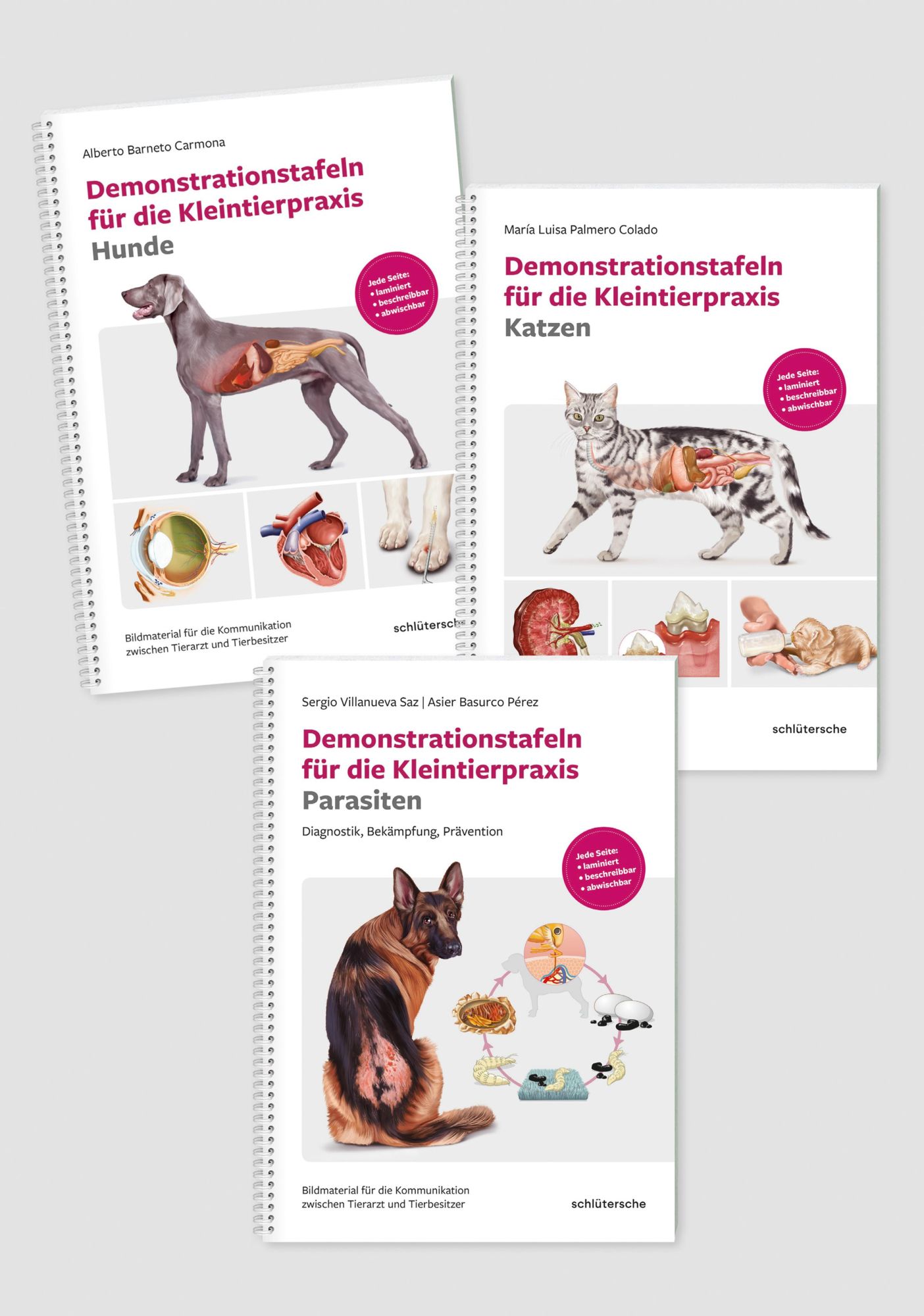 Cover: 9783842600799 | Demonstrationstafeln für die Kleintierpraxis Hund, Katze und...