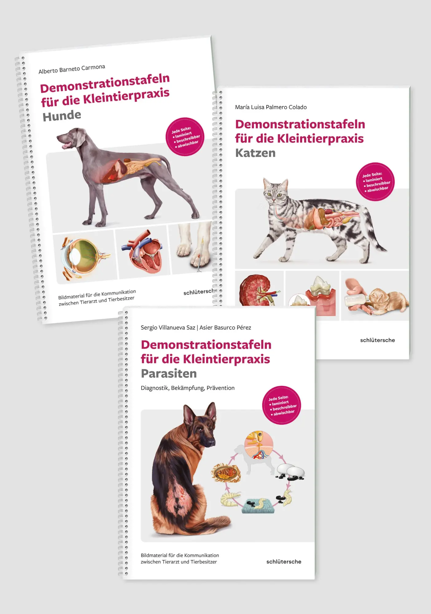 Cover: 9783842600799 | Demonstrationstafeln für die Kleintierpraxis Hund, Katze und...