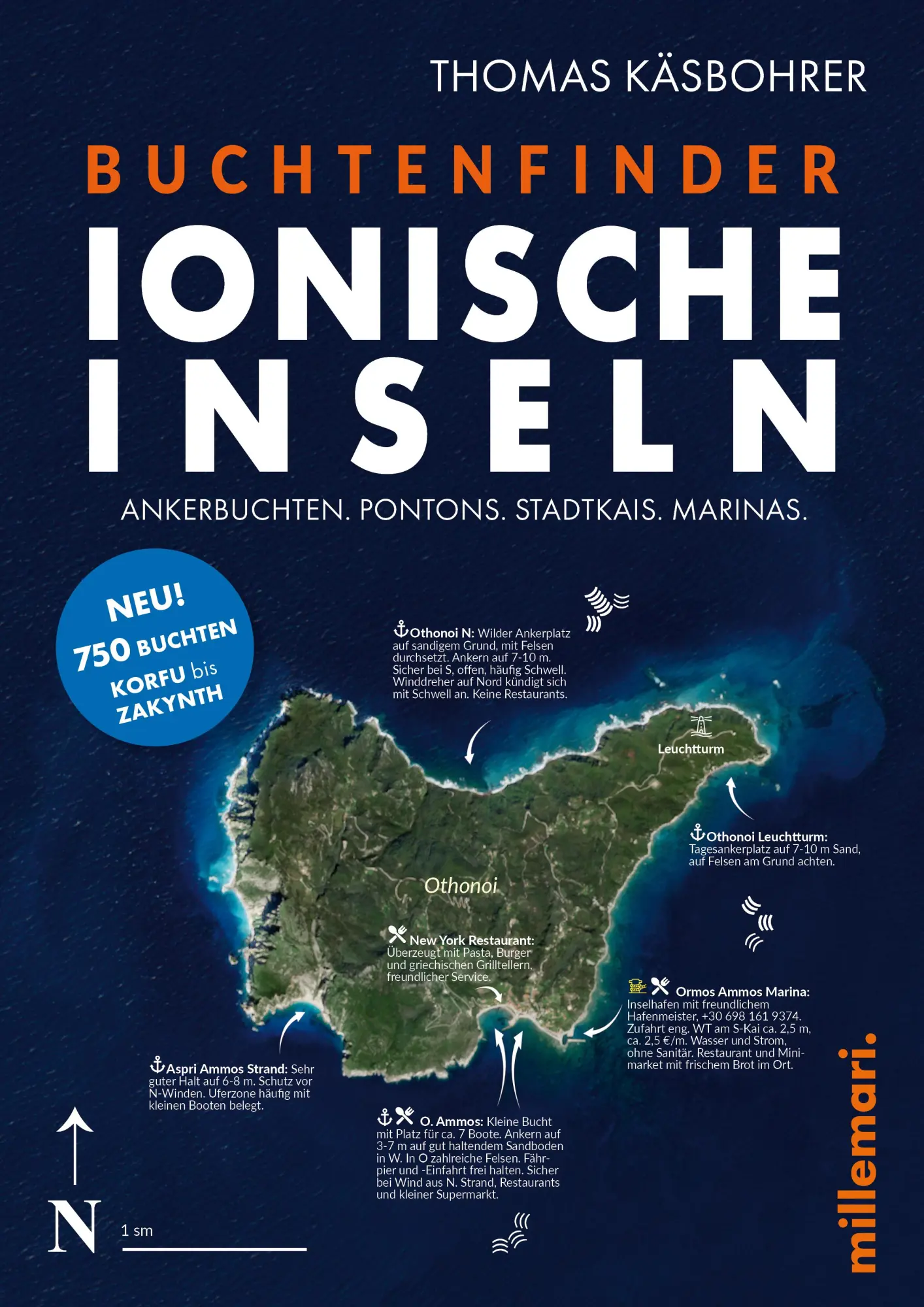 Cover: 9783967060799 | Buchtenfinder Ionische Inseln - Ausgabe 2025 | Thomas Käsbohrer | Buch