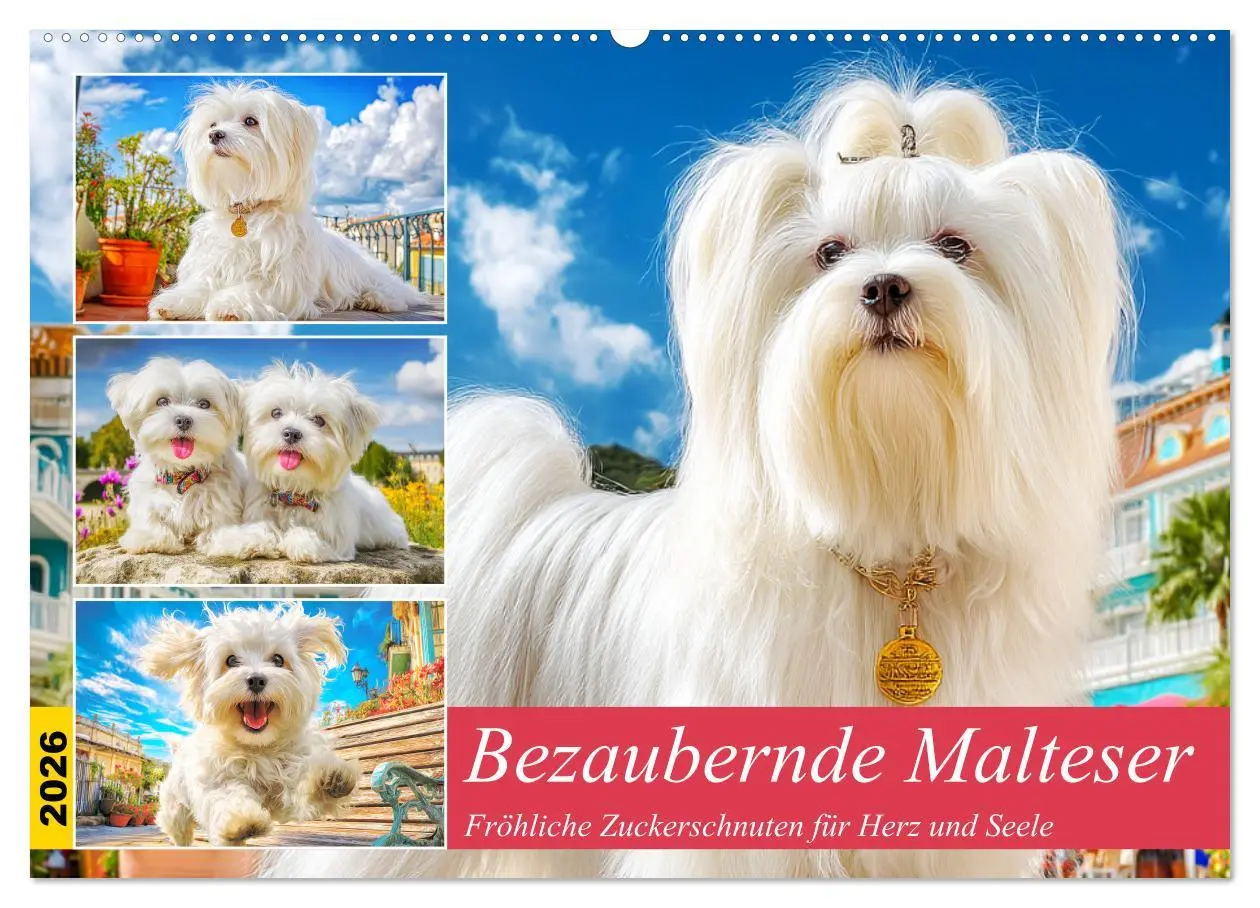 Cover: 9783516500899 | Bezaubernde Malteser. Fröhliche Zuckerschnuten für Herz und Seele...