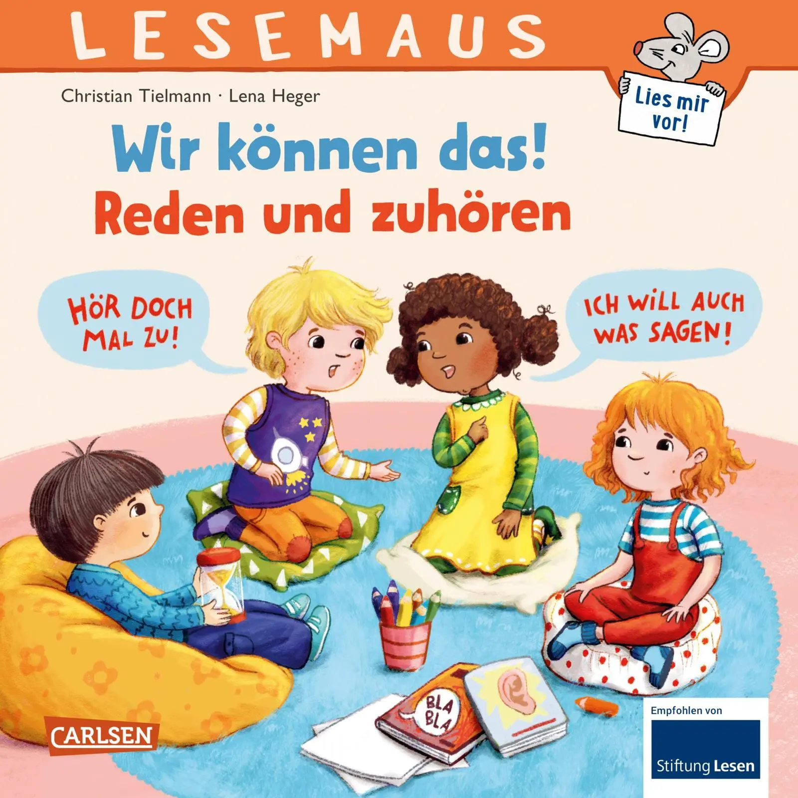 Cover: 9783551080899 | LESEMAUS 156: Wir können das! Reden und zuhören | Christian Tielmann