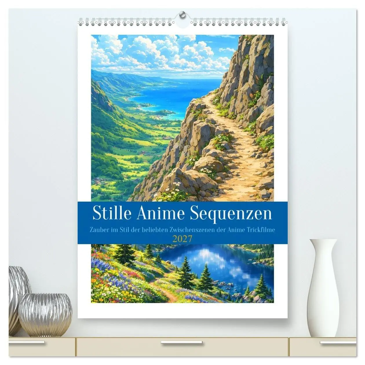Cover: 9783594340899 | Stille Anime Sequenzen (hochwertiger Premium Wandkalender 2027 DIN...