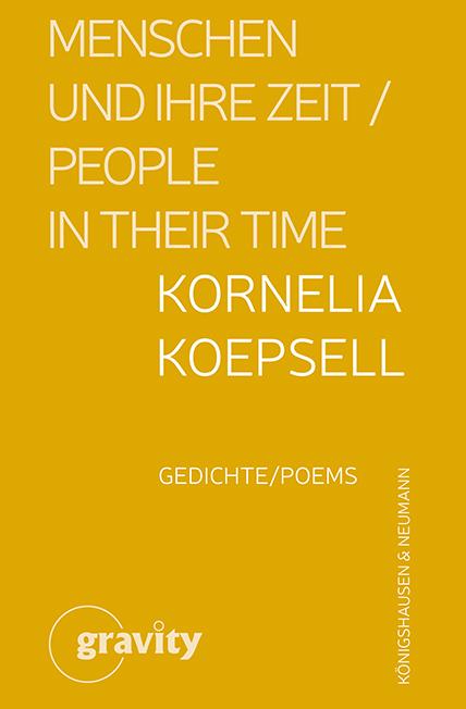 Cover: 9783826090899 | Menschen und Ihre Zeit / People in their Time | Gedichte | Koepsell