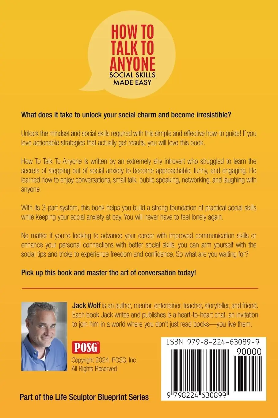 Rückseite: 9798224630899 | How to Talk to Anyone | Jack Wolf | Taschenbuch | Englisch | 2024
