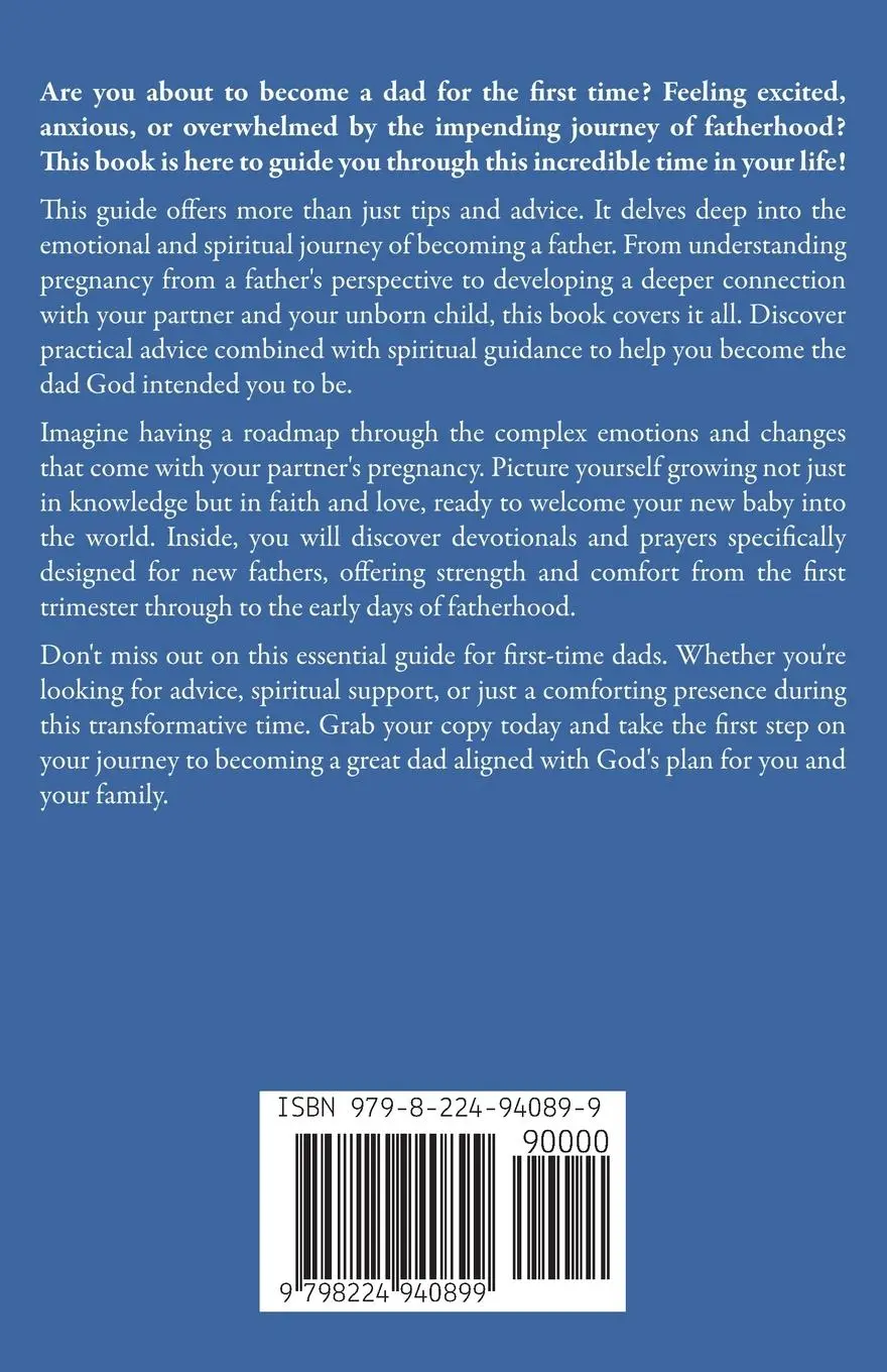 Rückseite: 9798224940899 | God's Plan For First Time Dads | Brian Keller | Taschenbuch | Englisch