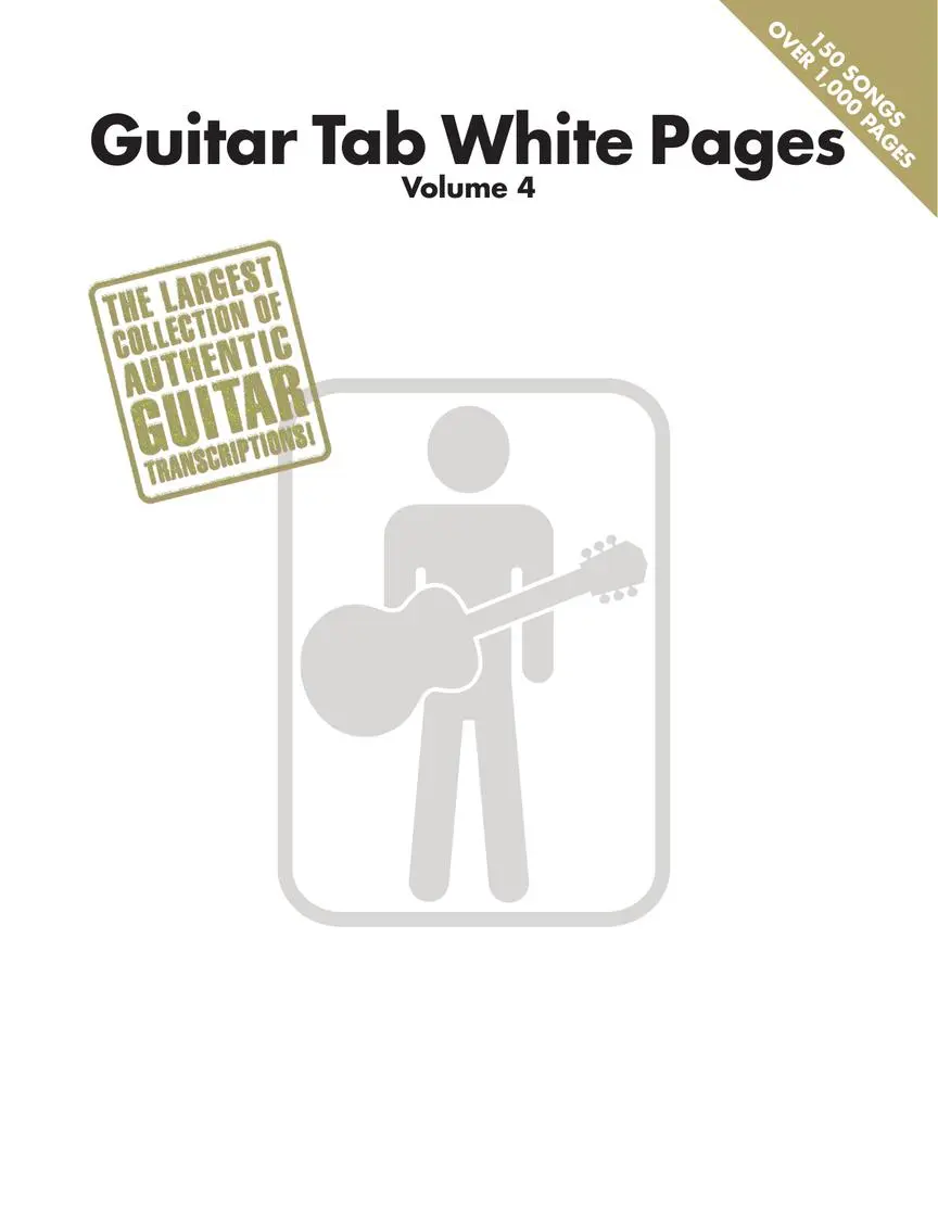 Cover: 884088610999 | Guitar Tab White Pages - Volume 4 | Taschenbuch | Buch | Englisch