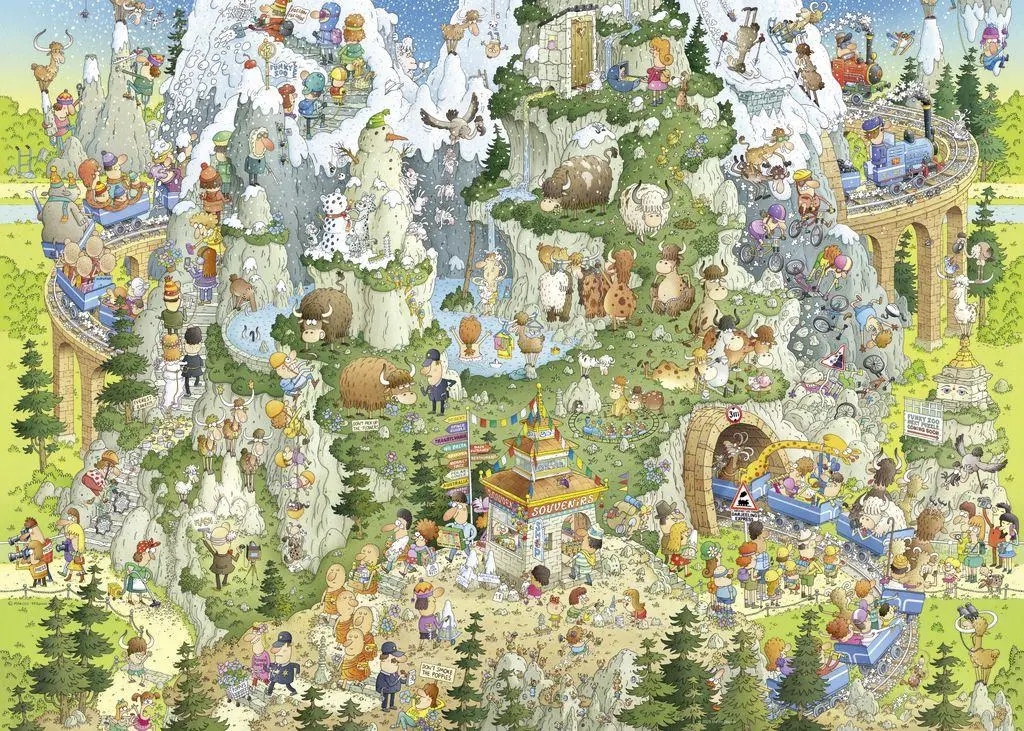 Bild: 4001689300999 | HIMALAYAN HABITAT, HEYE Puzzle von Rie Tokimatsu | Spiel | 30099