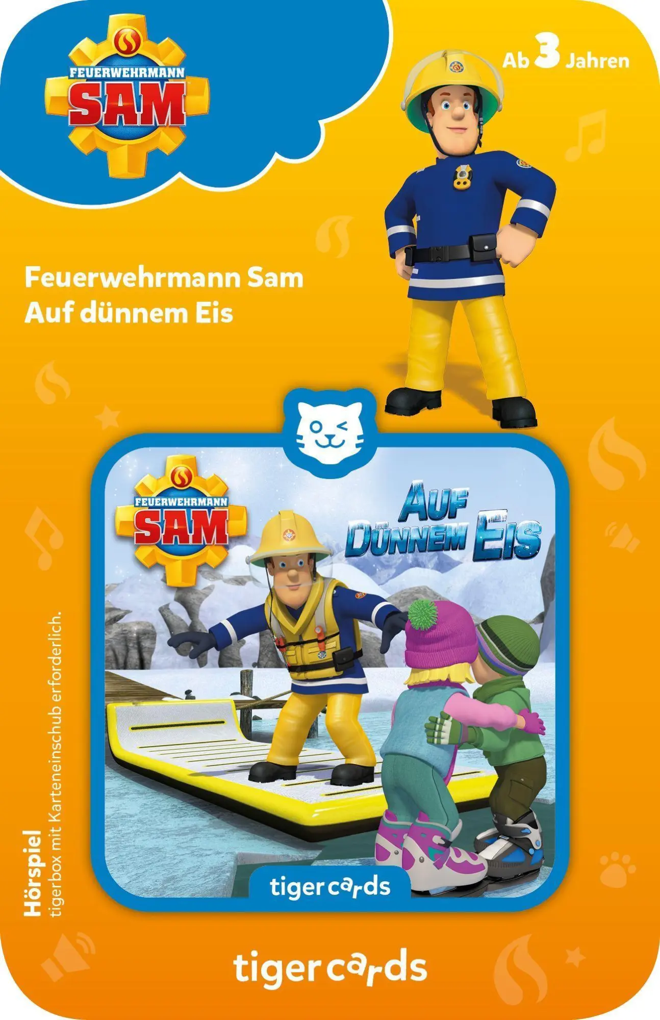 Bild: 4260535480999 | tigercard - Feuerwehrmann Sam - Auf dünnem Eis | Deutsch | 2019