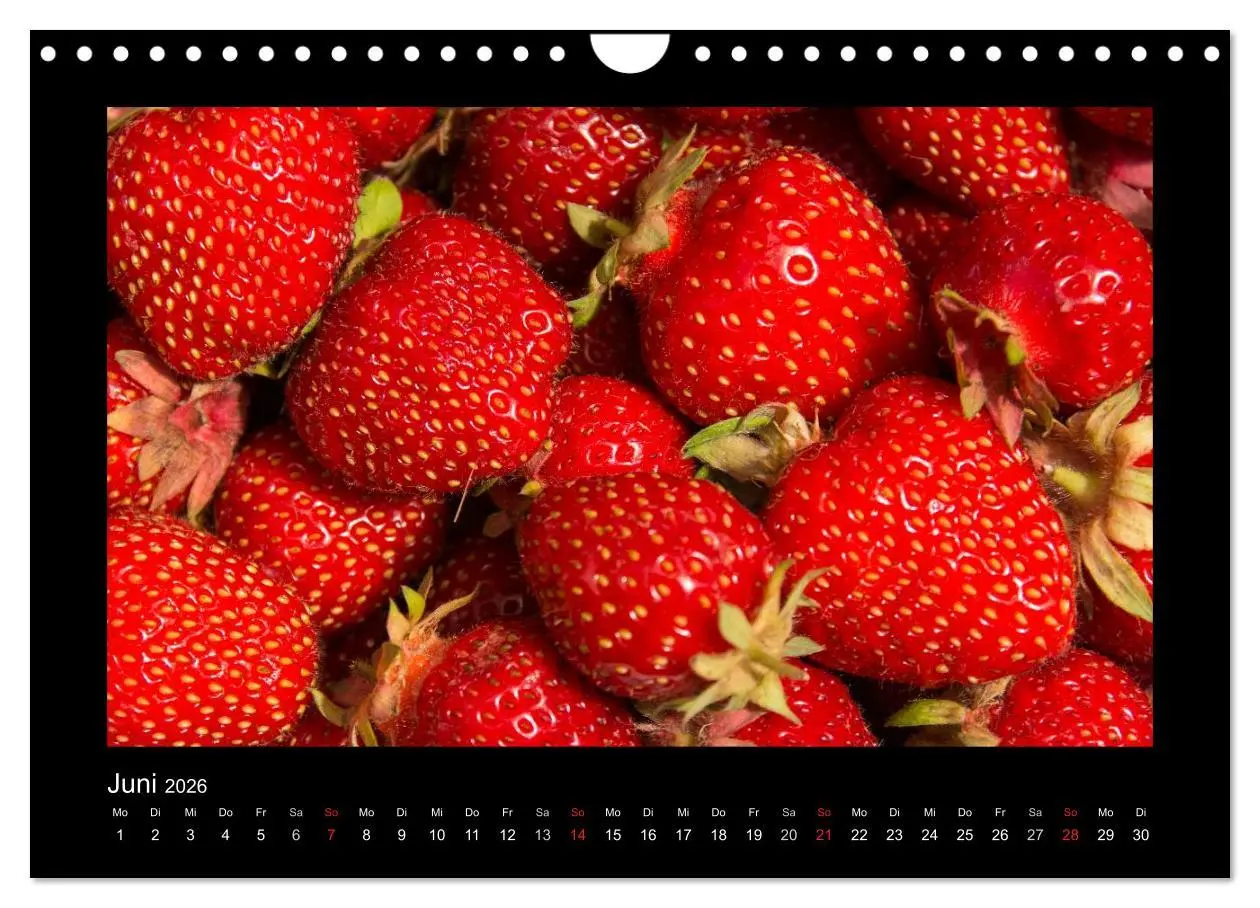 Bild: 9783516110999 | essbar - Buntes Obst und Gemüse (Wandkalender 2026 DIN A4 quer),...
