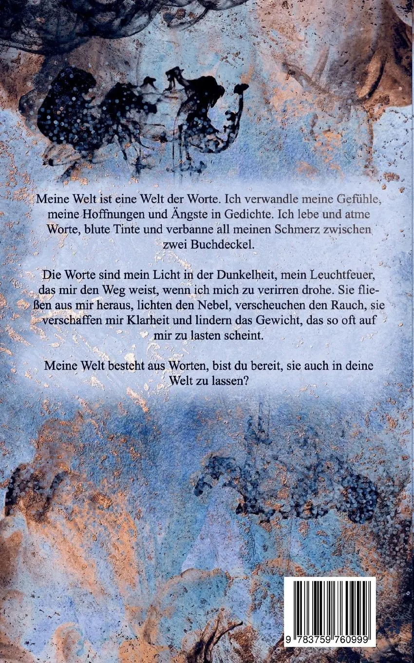 Rückseite: 9783759760999 | Worte durch Rauch und Nebel | Andrea Benesch | Taschenbuch | Paperback