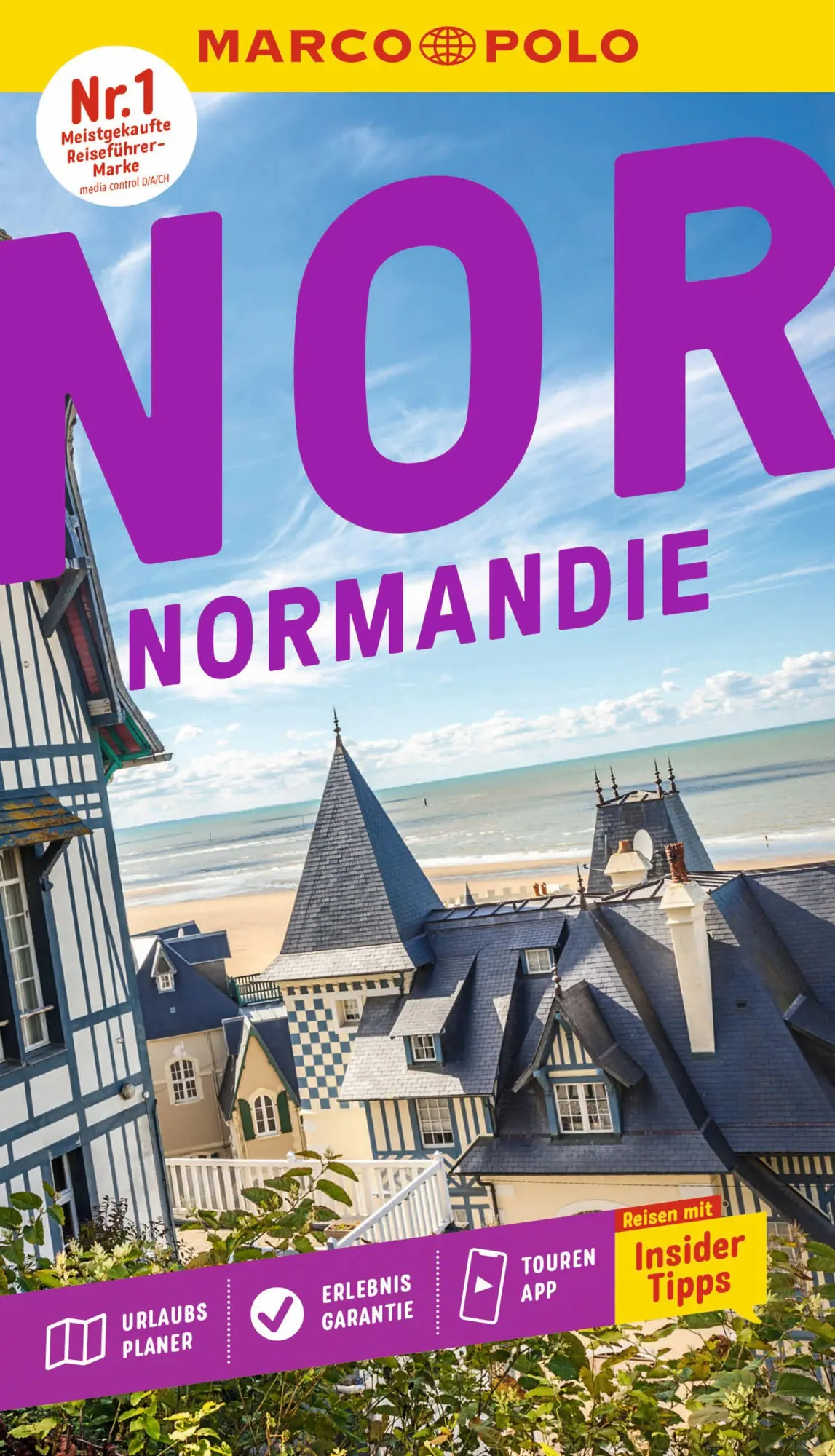 Cover: 9783829740999 | MARCO POLO Reiseführer Normandie | Stefanie Bisping (u. a.) | Buch