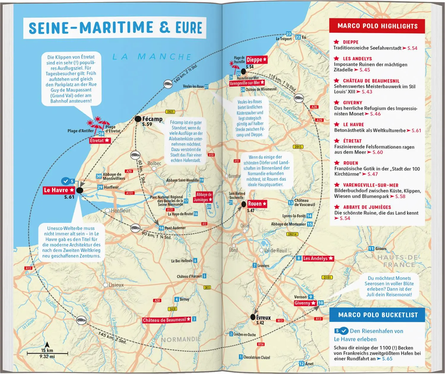 Bild: 9783829740999 | MARCO POLO Reiseführer Normandie | Stefanie Bisping (u. a.) | Buch