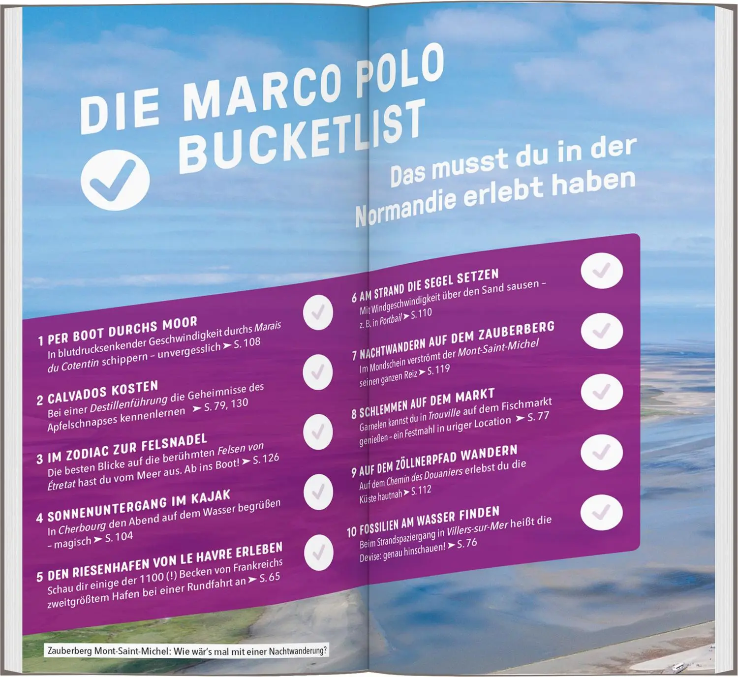 Bild: 9783829740999 | MARCO POLO Reiseführer Normandie | Stefanie Bisping (u. a.) | Buch