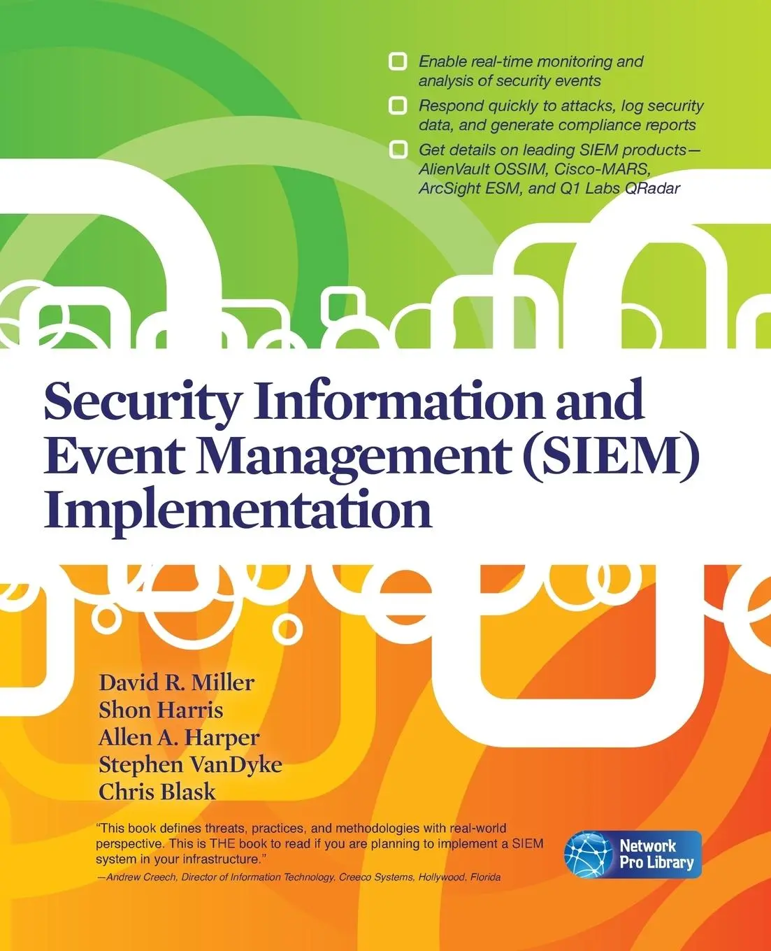 Cover: 9780071701099 | Security Information and Event Management (SIEM) Implementation | Buch
