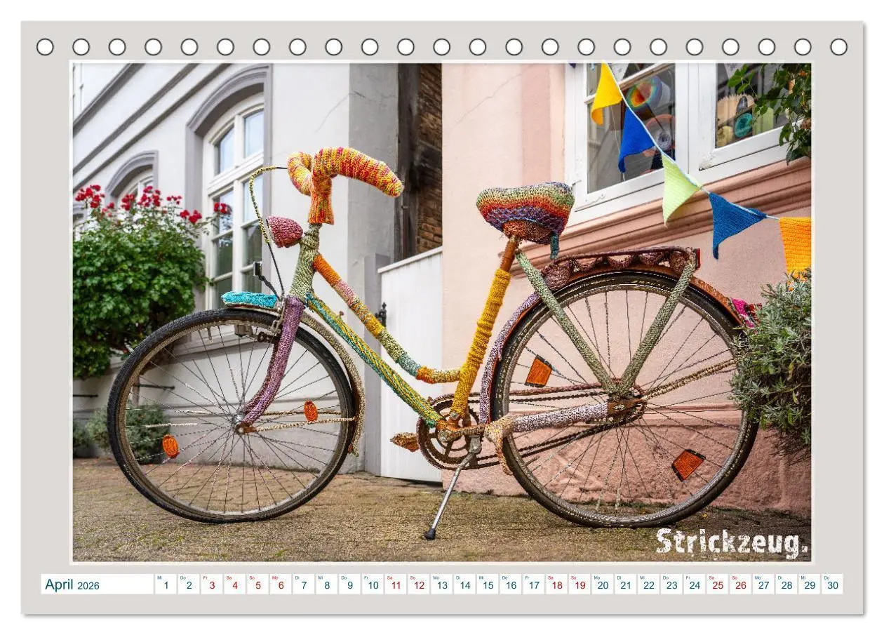 Bild: 9783457461099 | Das Fahrrad als ... (Tischkalender 2026 DIN A5 quer), CALVENDO...