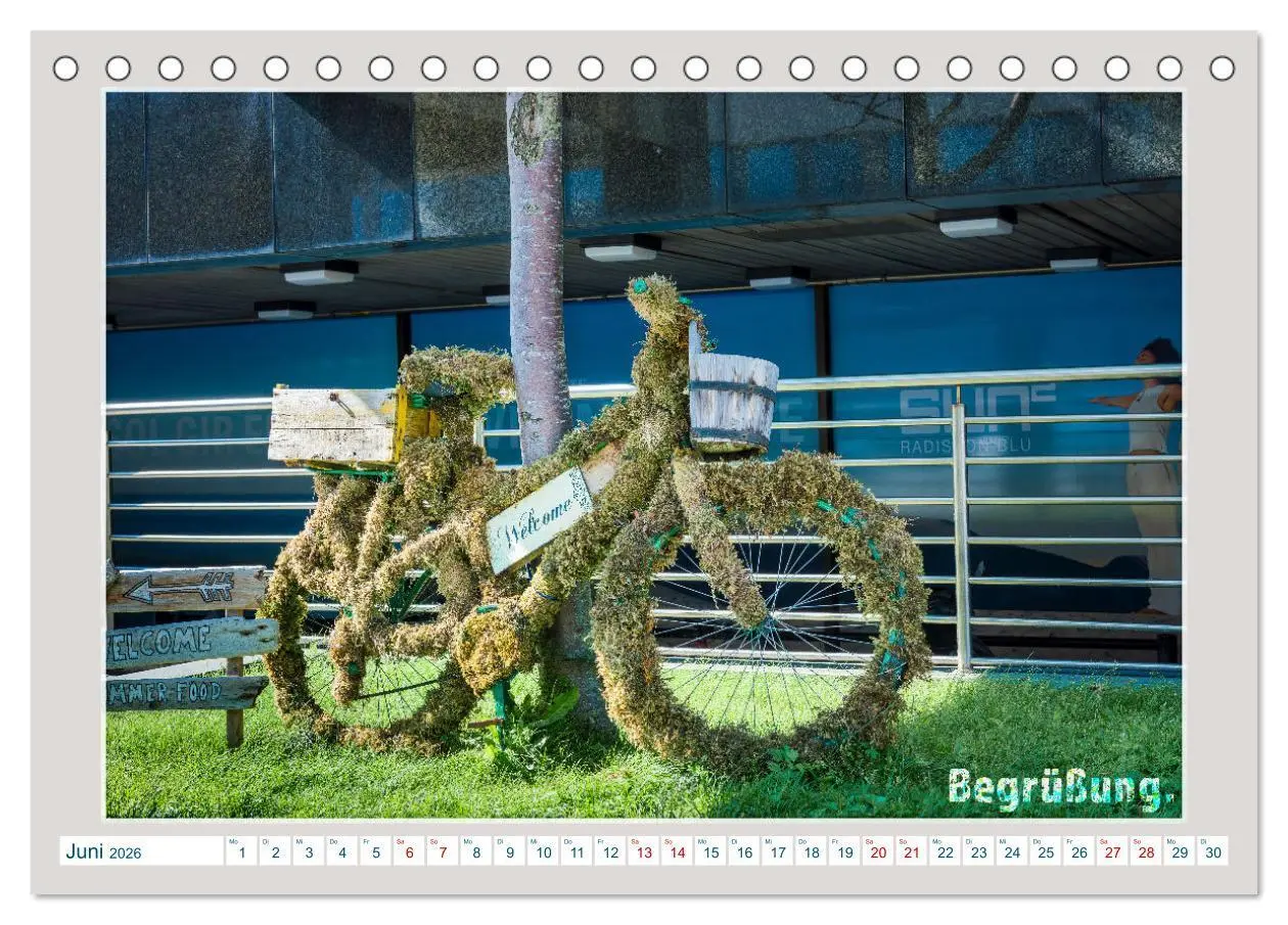 Bild: 9783457461099 | Das Fahrrad als ... (Tischkalender 2026 DIN A5 quer), CALVENDO...