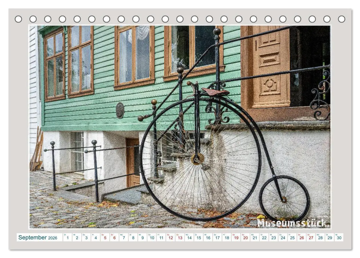 Bild: 9783457461099 | Das Fahrrad als ... (Tischkalender 2026 DIN A5 quer), CALVENDO...