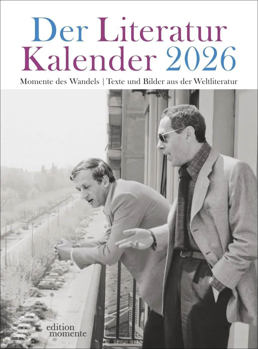 Cover: 9783840041099 | Der Literatur Kalender Wochenkalender 2026 | Claudia Jürgens | 60 S.