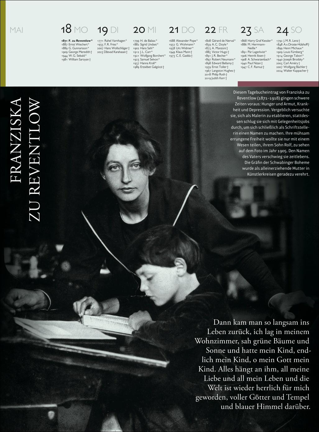 Bild: 9783840041099 | Der Literatur Kalender Wochenkalender 2026 | Claudia Jürgens | 60 S.