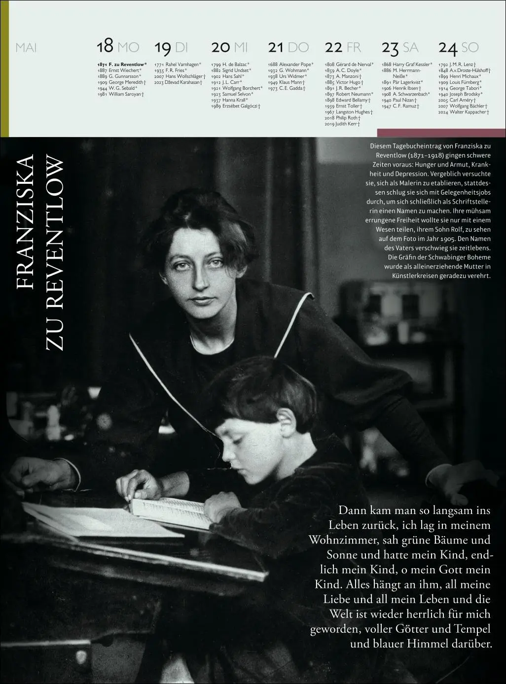Bild: 9783840041099 | Der Literatur Kalender Wochenkalender 2026 | Claudia Jürgens | 60 S.