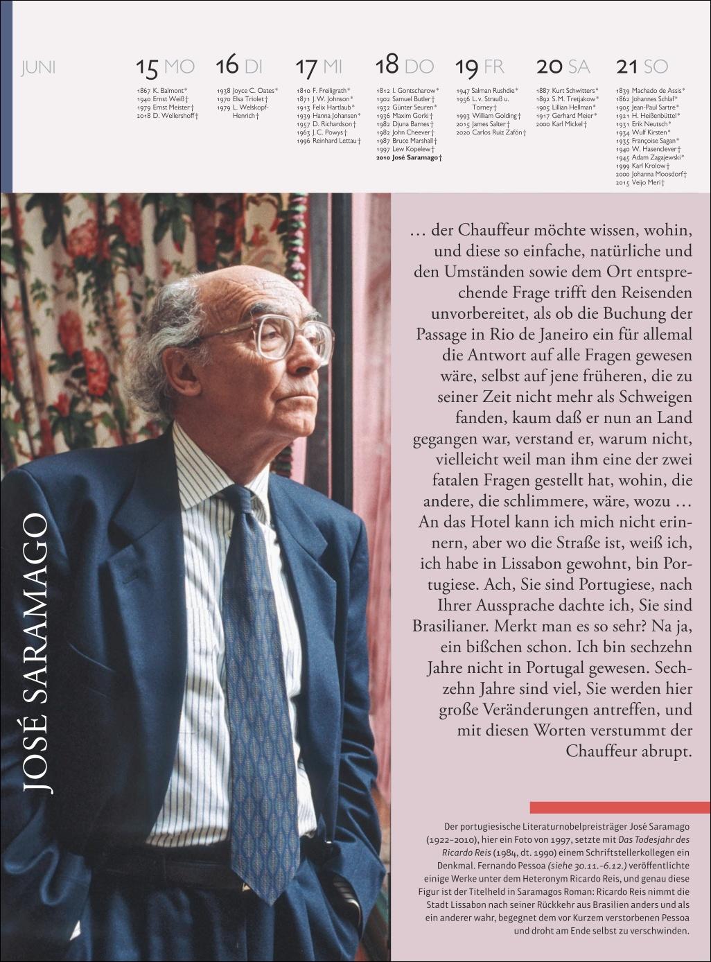 Bild: 9783840041099 | Der Literatur Kalender Wochenkalender 2026 | Claudia Jürgens | 60 S.