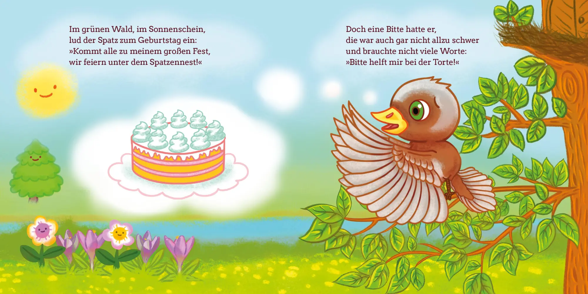 Bild: 9783947511099 | Der kleine Spatz feiert Geburtstag | Andrea Böhm | Buch | Deutsch