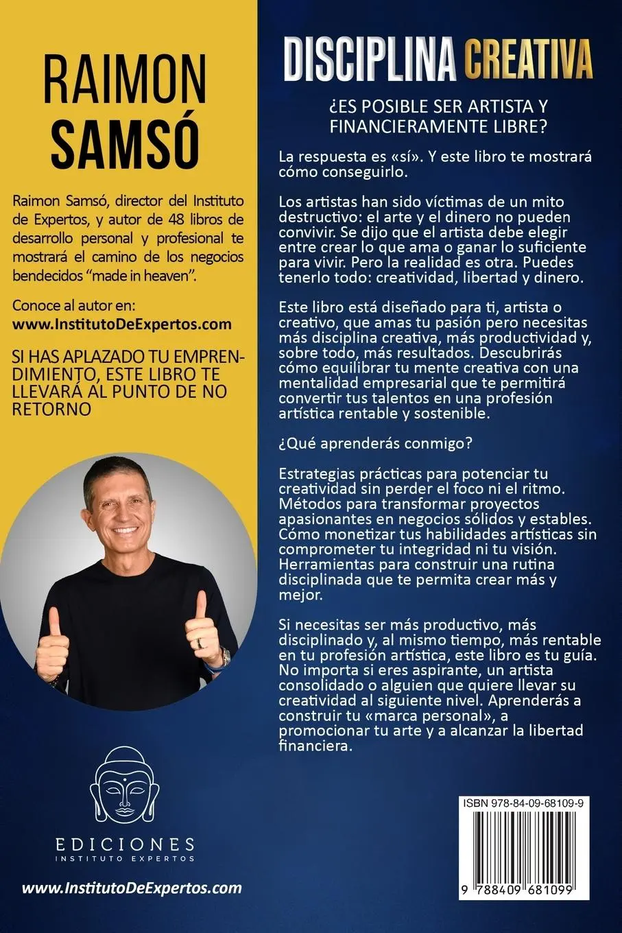 Rückseite: 9788409681099 | Disciplina Creativa | Raimon Samso | Taschenbuch | Spanisch | 2025