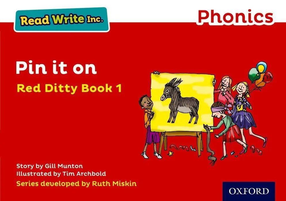 Cover: 9780198371199 | Read Write Inc. Phonics: Red Ditty Book 1 Pin It On | Gill Munton