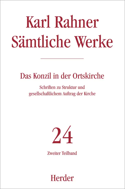 Cover: 9783451341199 | Karl Rahner Sämtliche Werke. Tl.2 | Karl SJ Rahner | Buch | 656 S.